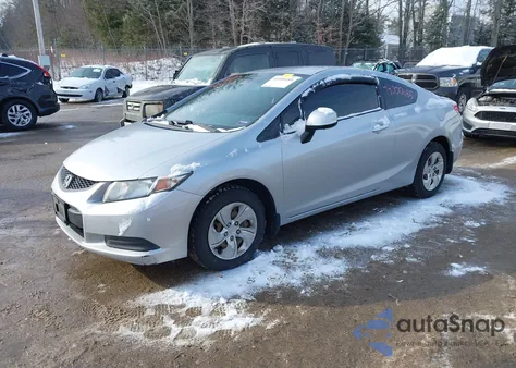 2013 Honda Civic Lx from USA, damaged, VIN 2HGFG3B53DH525024